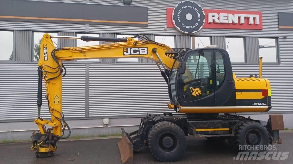 JCB JS 145 W 旋轉式挖土機/掘鑿機/挖掘機