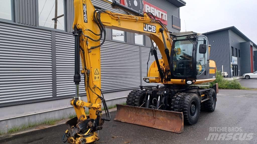 JCB JS 145 W 旋轉式挖土機/掘鑿機/挖掘機