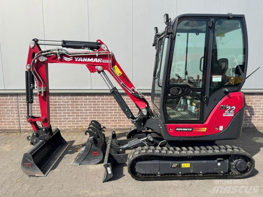 Yanmar SV22 小型挖土機/掘鑿機<7t(小型挖掘機)