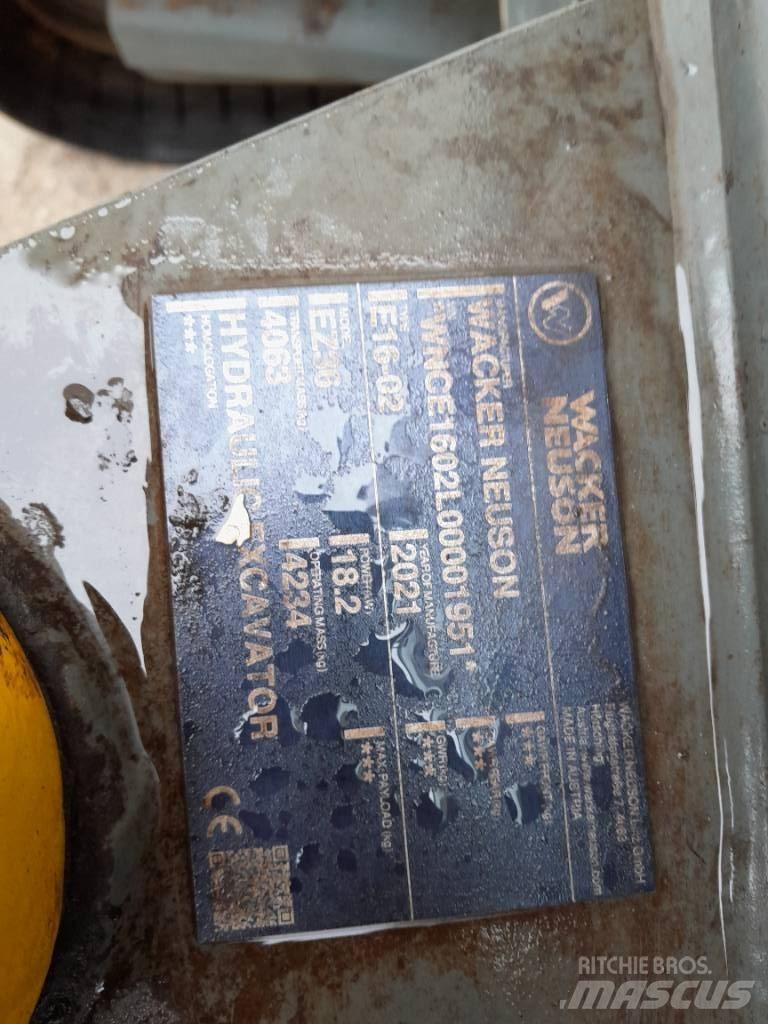 Wacker Neuson EZ 36 履帶式 挖土機/掘鑿機/挖掘機