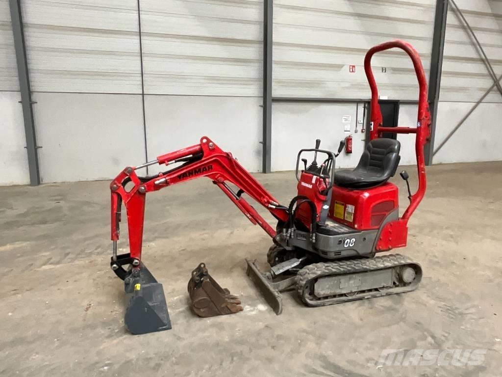 Yanmar SV 08-1 A 小型挖土機/掘鑿機<7t(小型挖掘機)