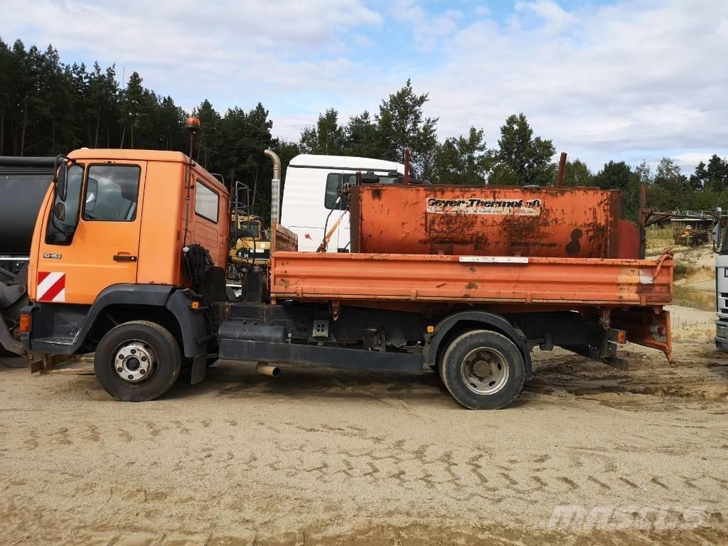 MAN wywrotka + termos 傾卸式卡車