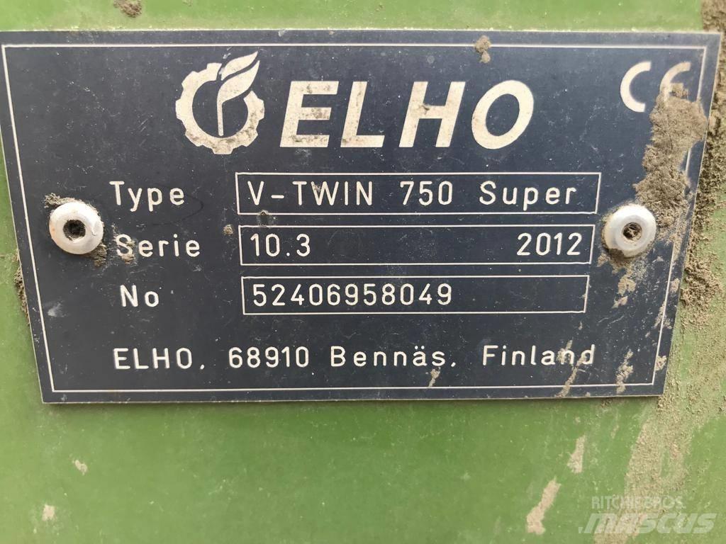 Elho V-Twin 750 S 堆草機
