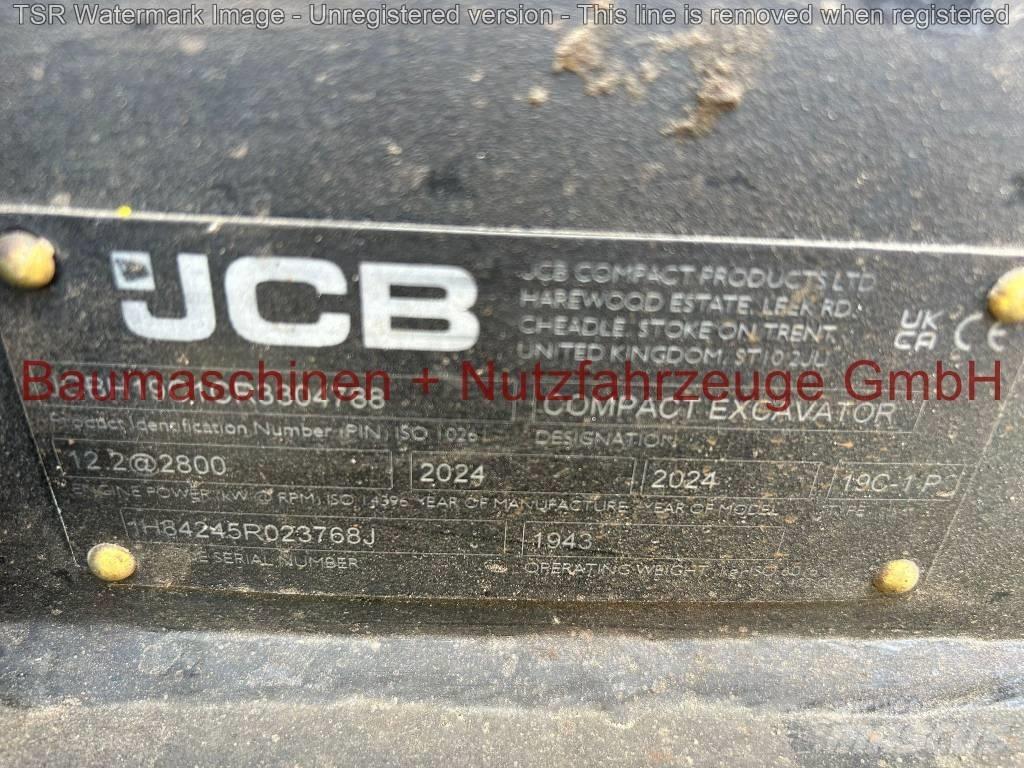 JCB 19C -Demo- 小型挖土機/掘鑿機<7t(小型挖掘機)