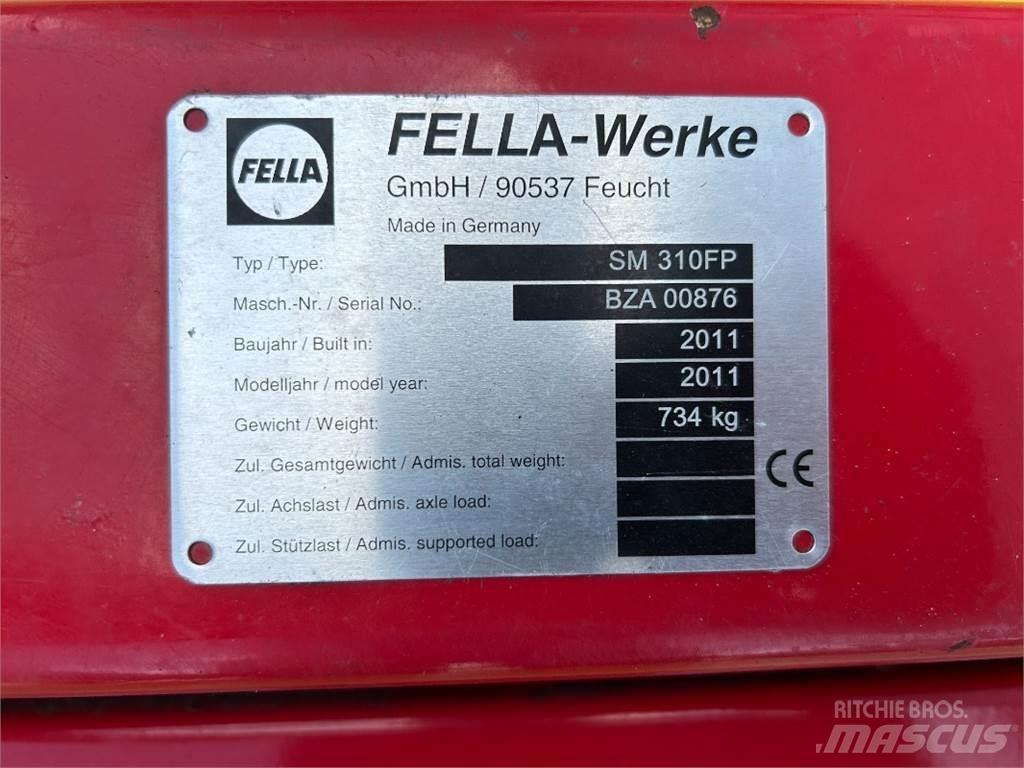 Fella SM 310 FP 割草調節裝置