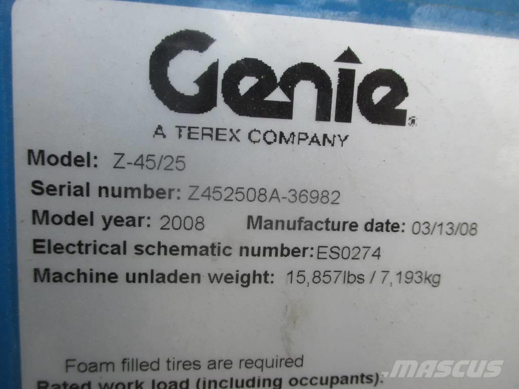 Genie Z 45/25 J DC 曲臂高空作業車
