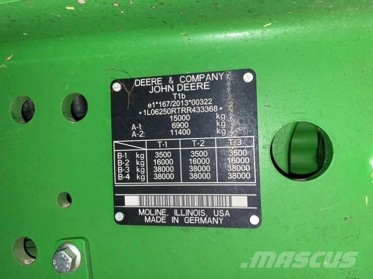 John Deere 6R 250 曳引機