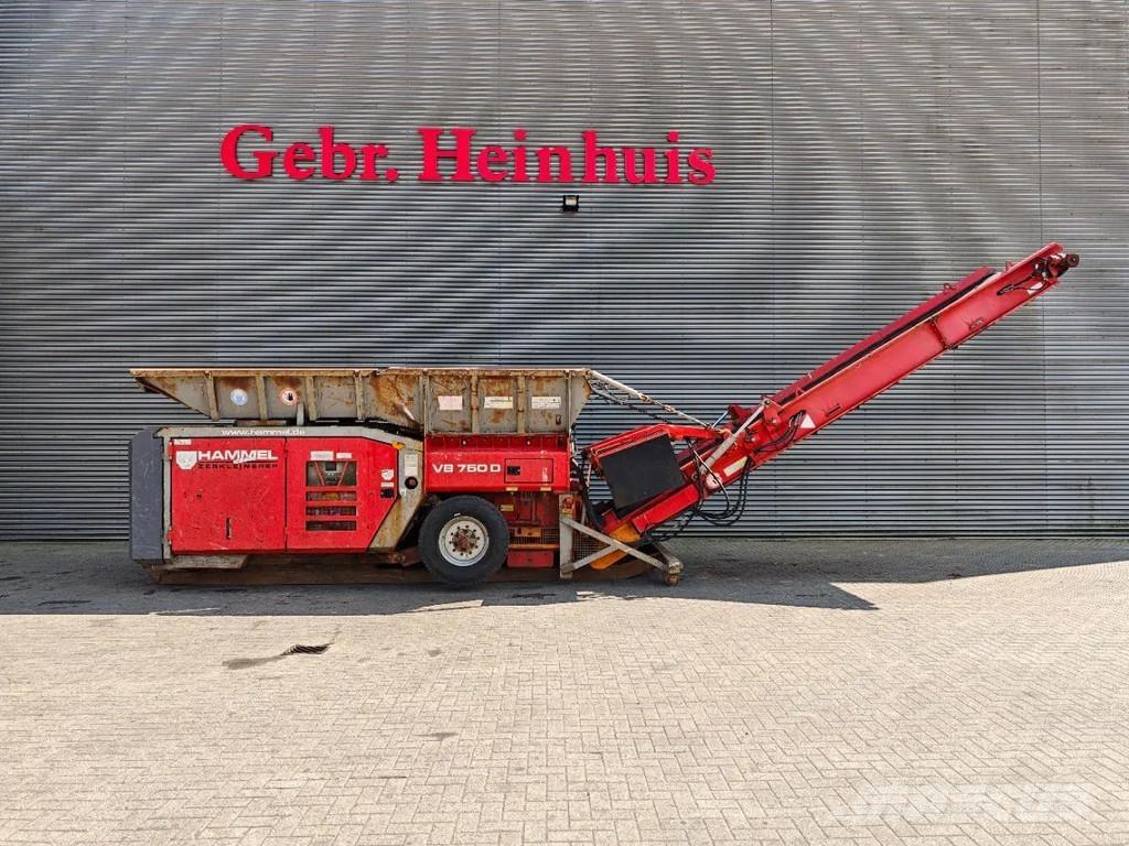 Hammel VB 750 D 廢棄物撕碎機