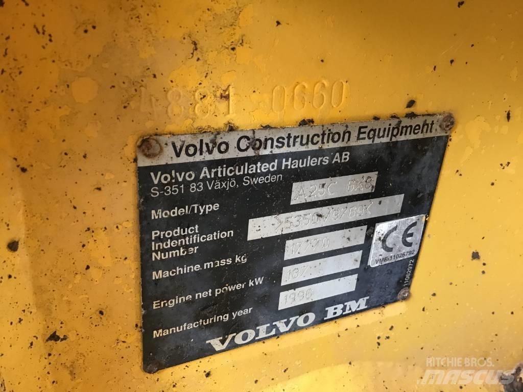 Volvo A 25 C 鉸接式起吊車