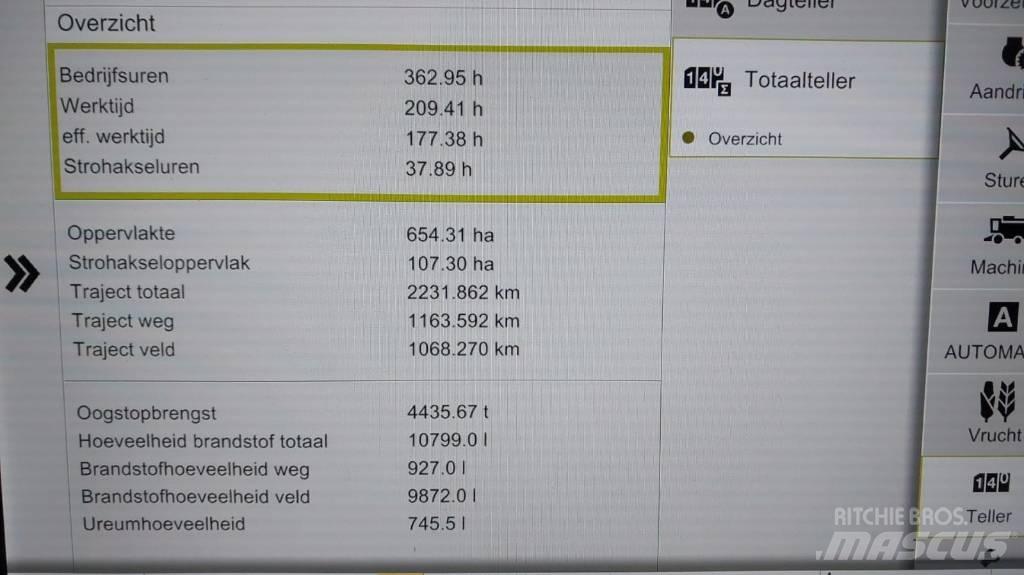 CLAAS Trion 750 聯合收穫機