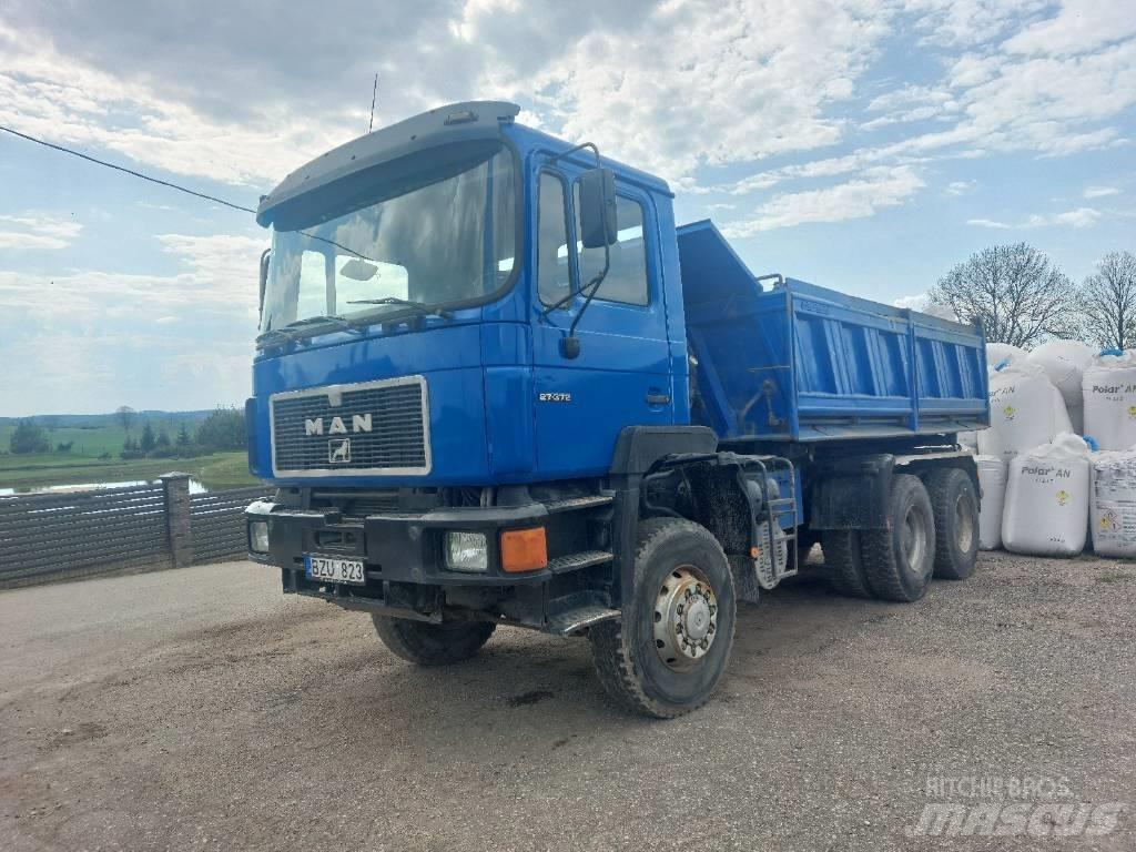 MAN 27.327 6X6 側卸礦車
