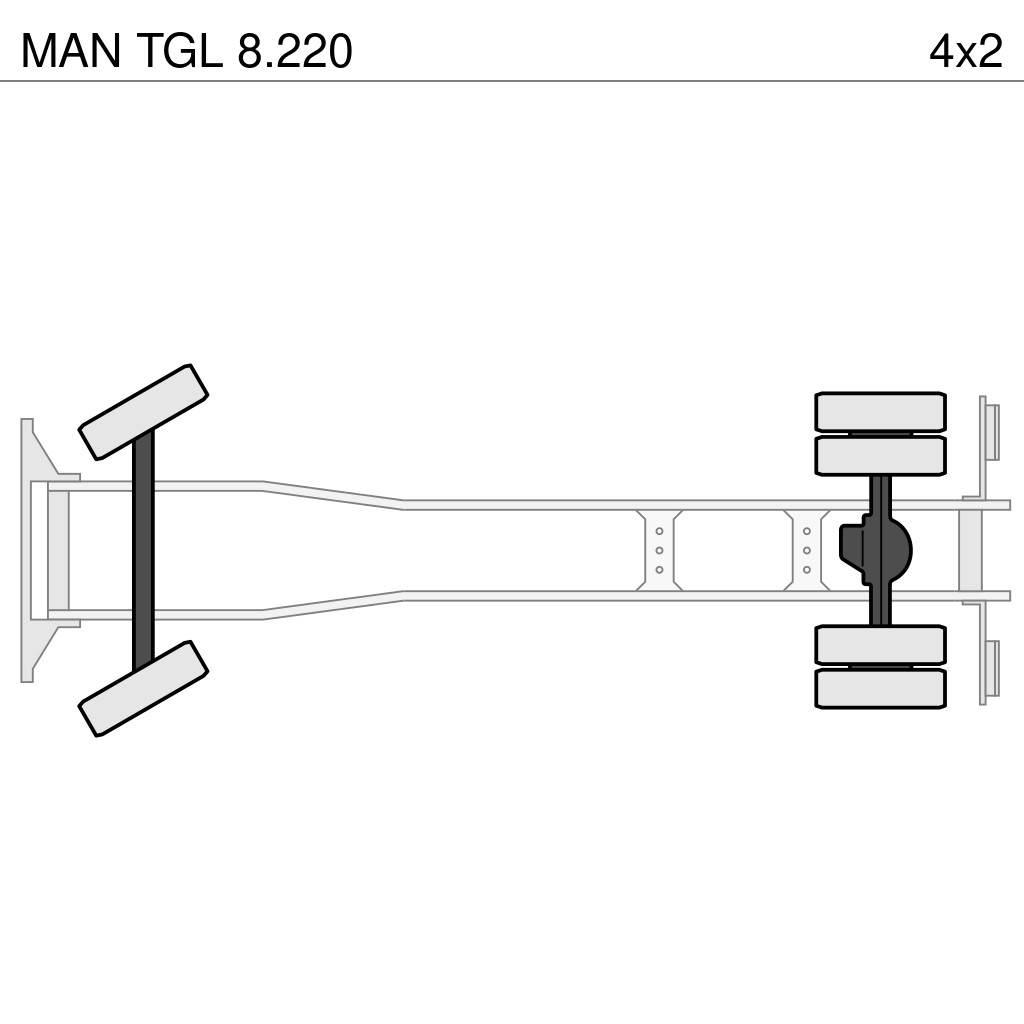 MAN TGL 8.220 貨箱式卡車