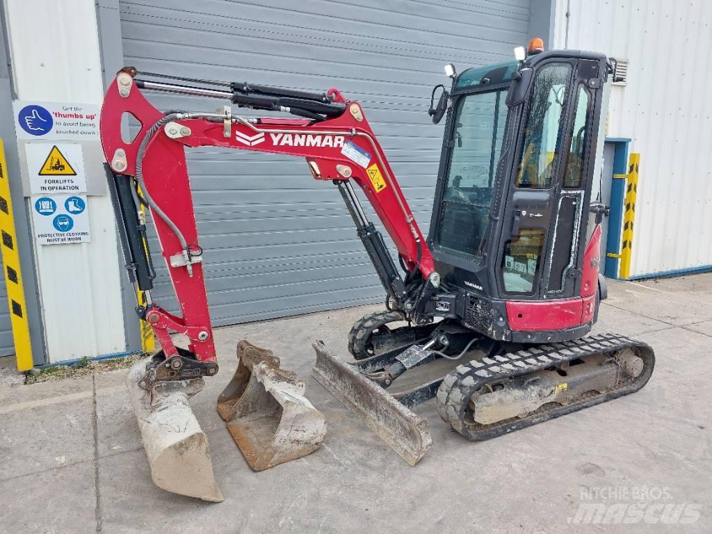 Yanmar Vio27-6 小型挖土機/掘鑿機<7t(小型挖掘機)