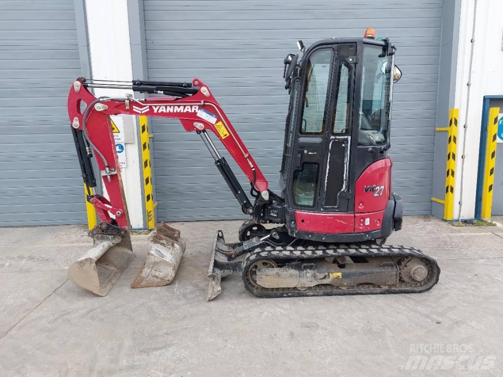 Yanmar Vio27-6 小型挖土機/掘鑿機<7t(小型挖掘機)