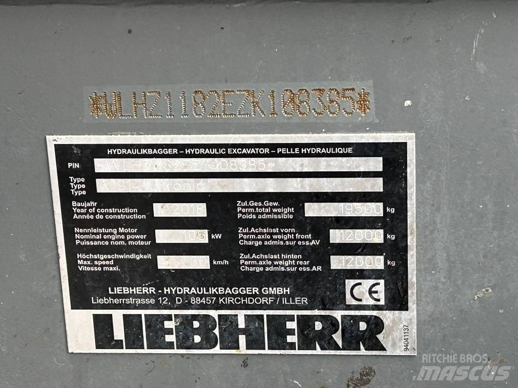 Liebherr A914 / LH18M 其他物料運輸工具