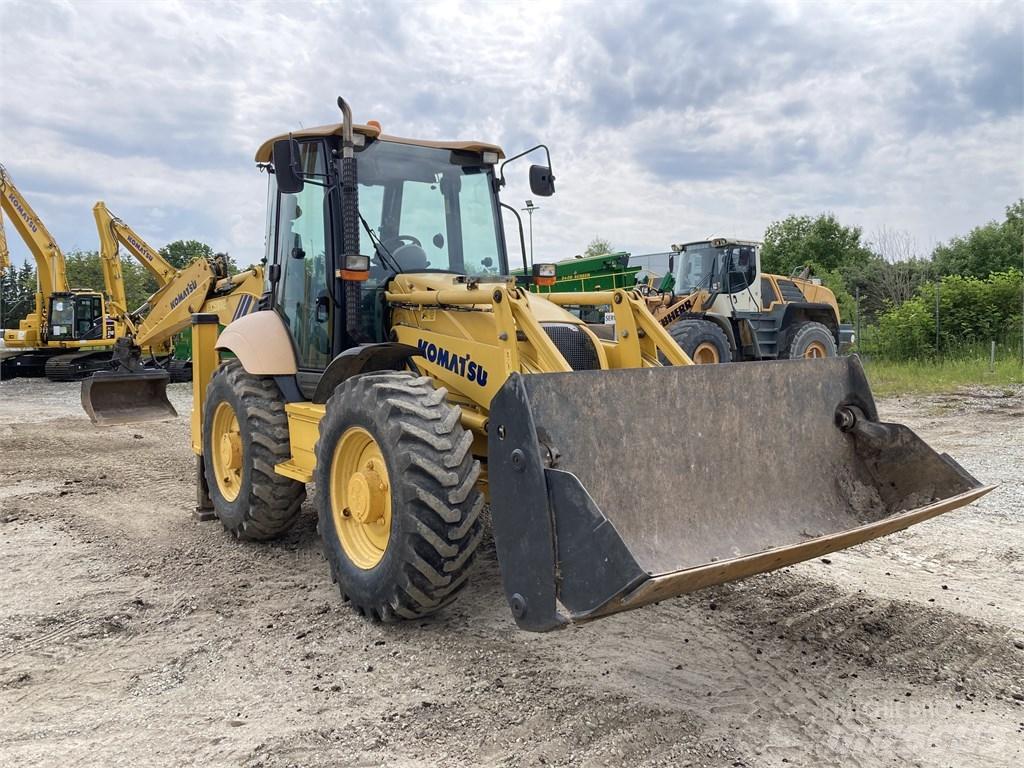 Komatsu WB93S-5E0 反鏟裝載機