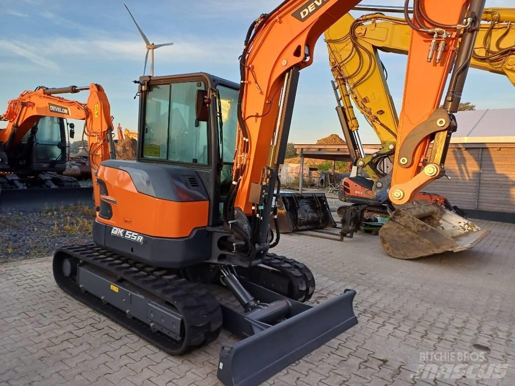 Doosan DX 55 R-7 小型挖土機/掘鑿機<7t(小型挖掘機)