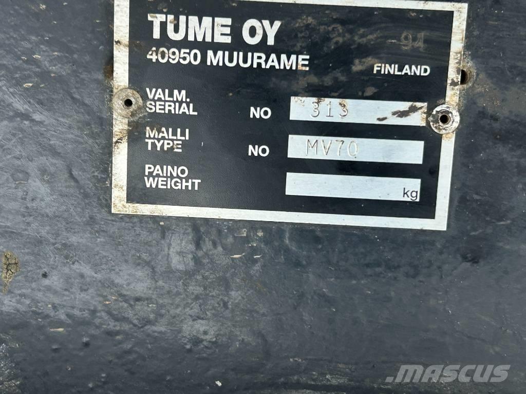 Hakki HK25 +MV70 林業拖車