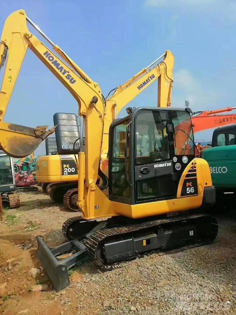 Komatsu PC 56 小型挖土機/掘鑿機<7t(小型挖掘機)