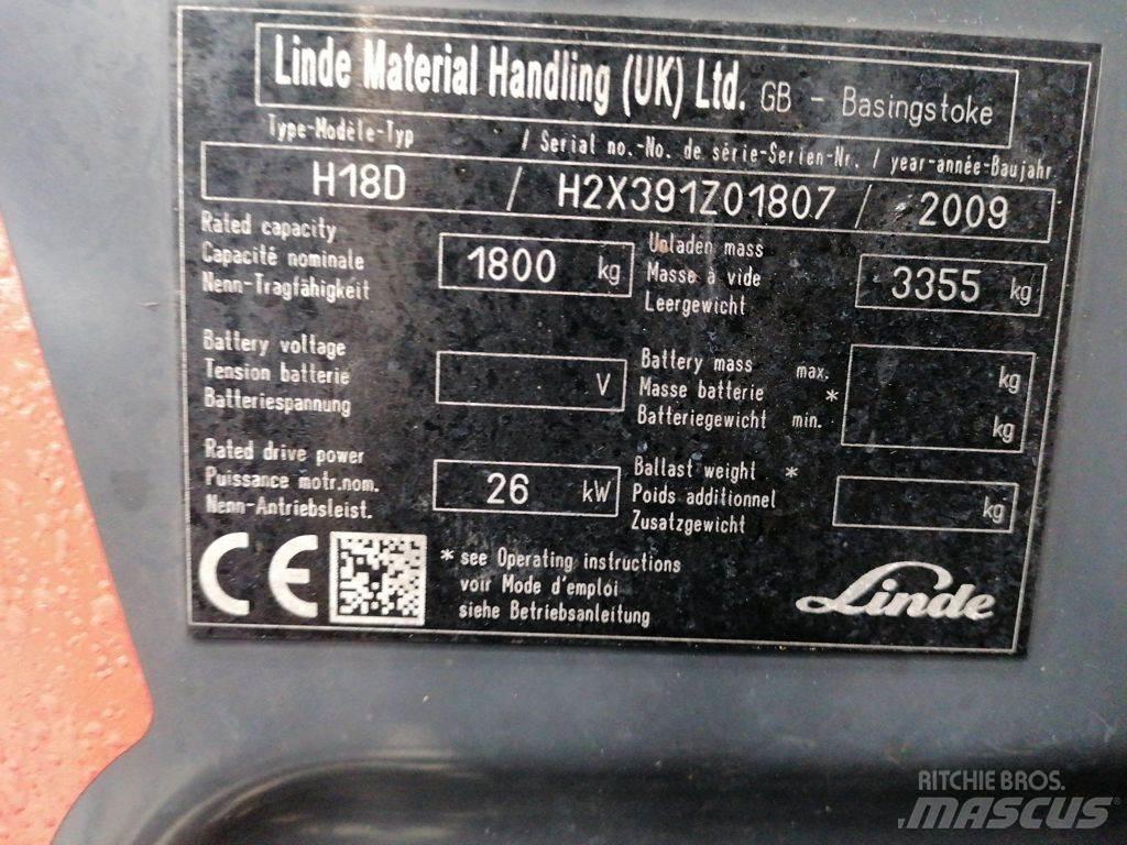 Linde H18D 柴油卡車