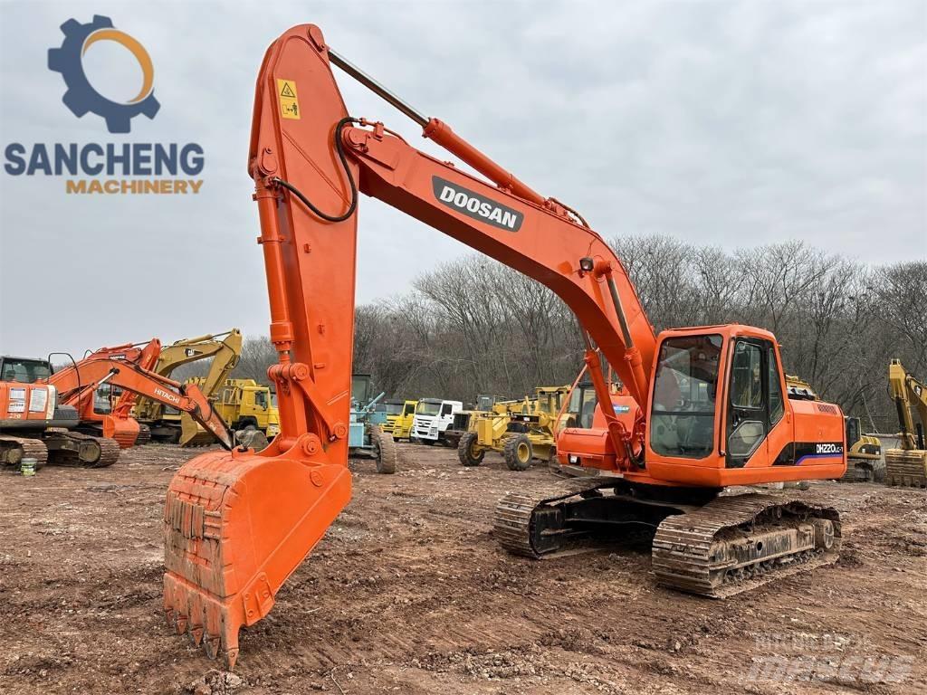 Doosan DH 220 履帶式 挖土機/掘鑿機/挖掘機