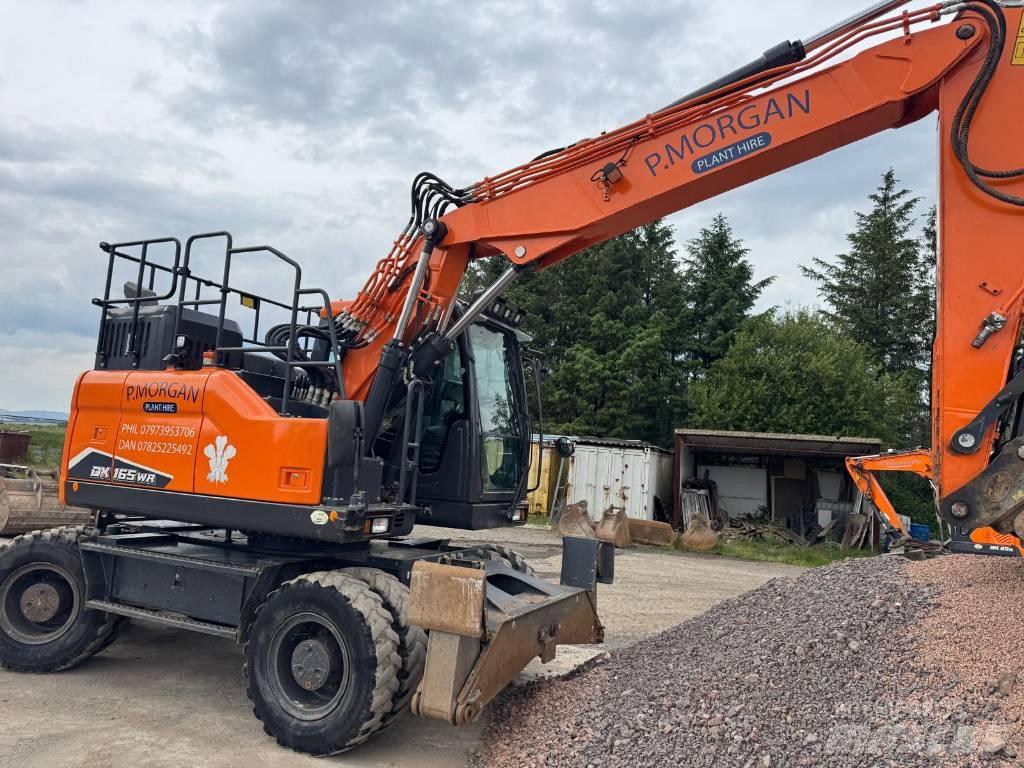 Doosan DX165WR-7 旋轉式挖土機/掘鑿機/挖掘機