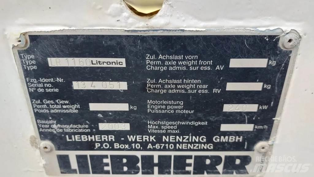 Liebherr LR 1160 履帶式起重機