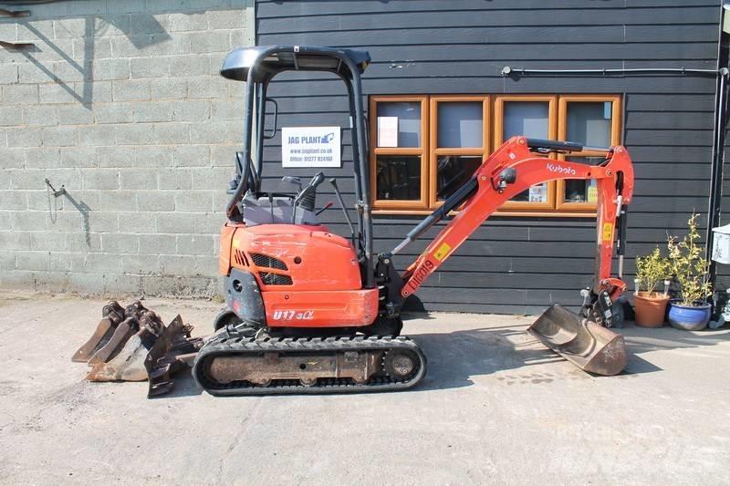 Kubota U 17-3 小型挖土機/掘鑿機<7t(小型挖掘機)