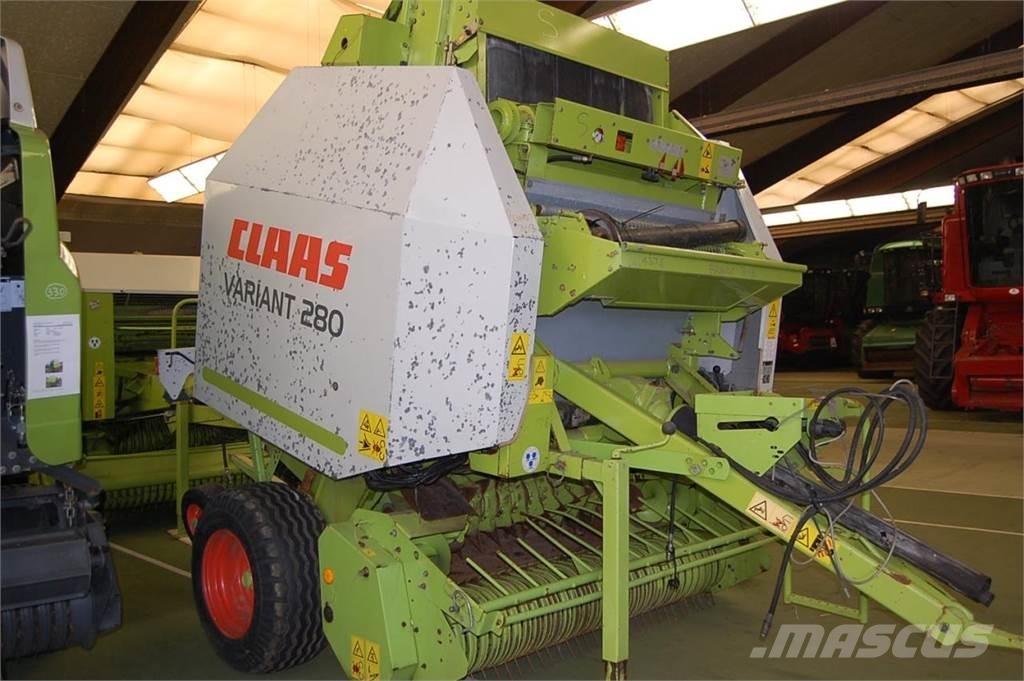 CLAAS Variant 280 圓型牧草打包機