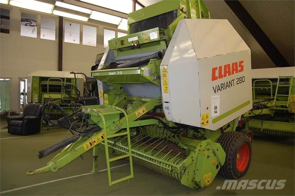 CLAAS Variant 280 圓型牧草打包機