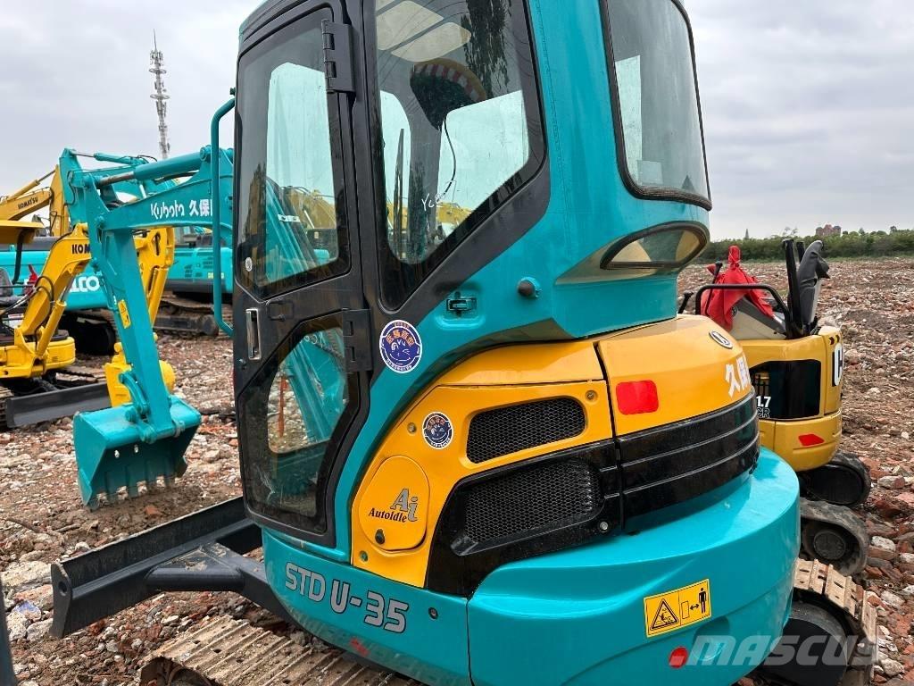 Kubota U 35 小型挖土機/掘鑿機<7t(小型挖掘機)
