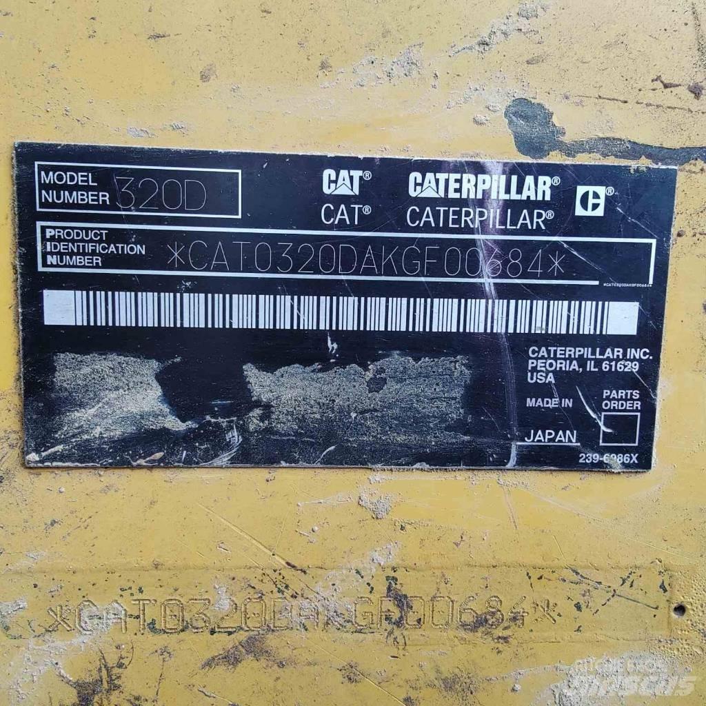 CAT 320 履帶式 挖土機/掘鑿機/挖掘機