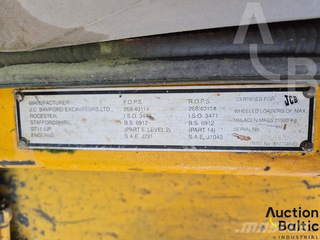 JCB 456 B ZX 輪胎式裝載機