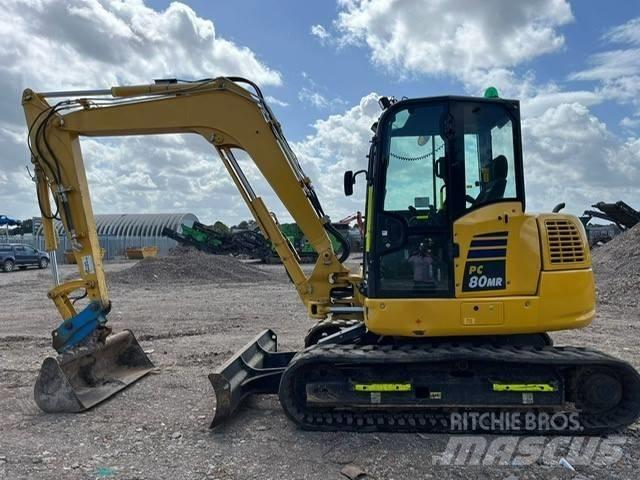 Komatsu PC 80 MR 中型挖土機/掘鑿機/挖掘機 7t-12t