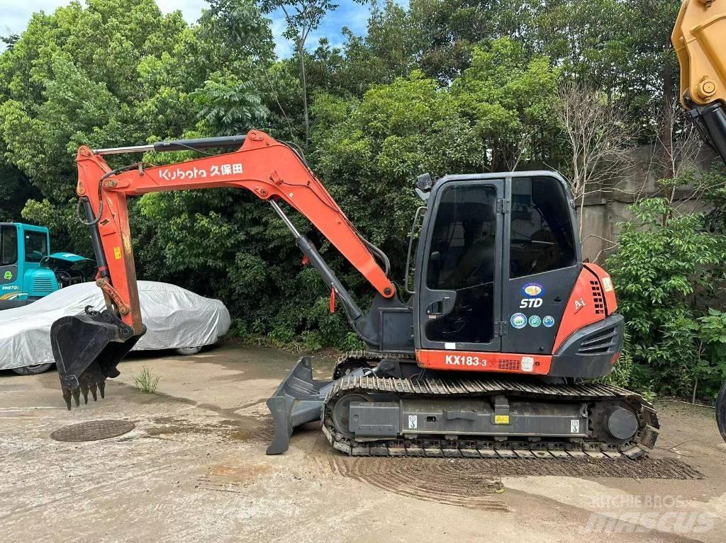 Kubota KX 183 中型挖土機/掘鑿機/挖掘機 7t-12t