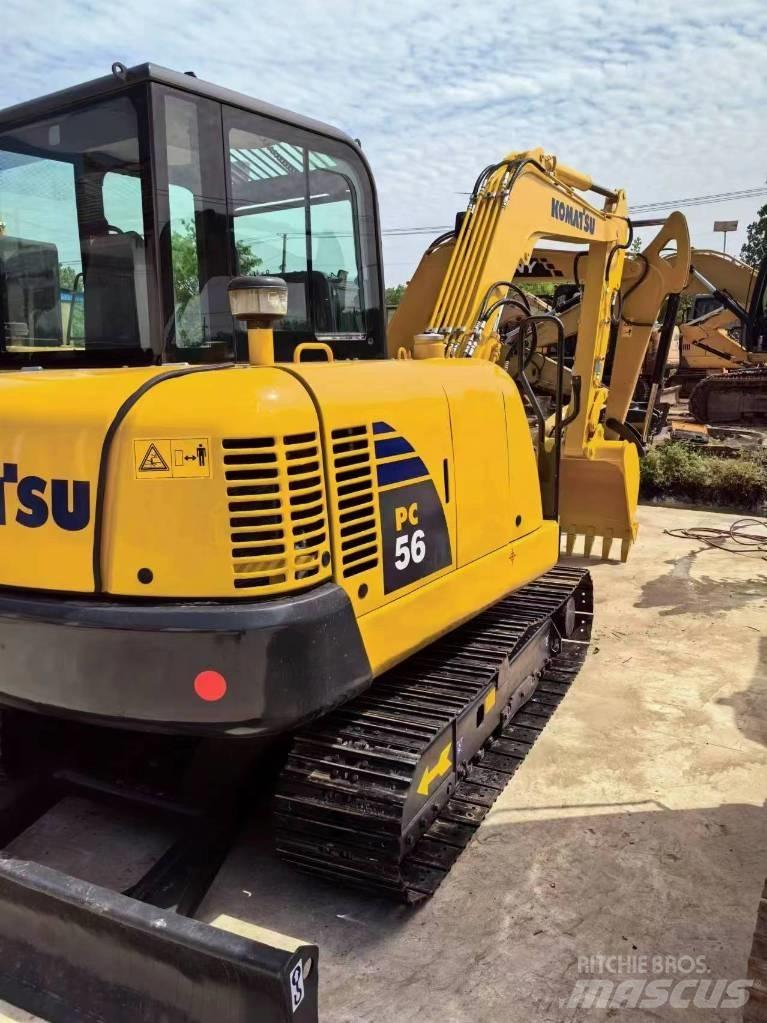 Komatsu PC 56 小型挖土機/掘鑿機<7t(小型挖掘機)