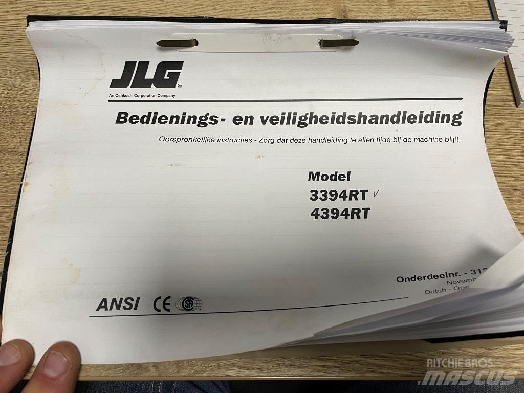 JLG 3394 RT 剪式升降機