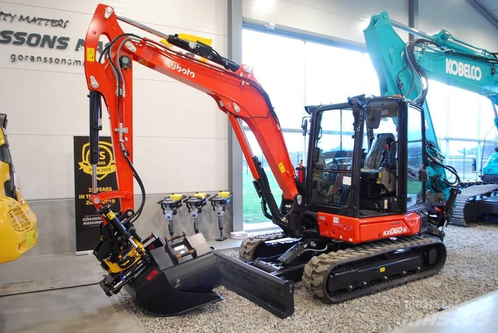 Kubota KX 060-5 中型挖土機/掘鑿機/挖掘機 7t-12t