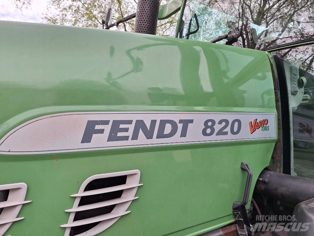 Fendt 820 Vario TMS 曳引機