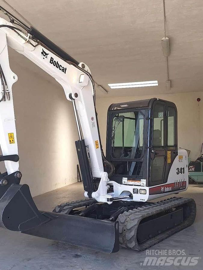 Bobcat 341 小型挖土機/掘鑿機<7t(小型挖掘機)