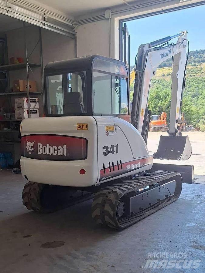 Bobcat 341 小型挖土機/掘鑿機<7t(小型挖掘機)