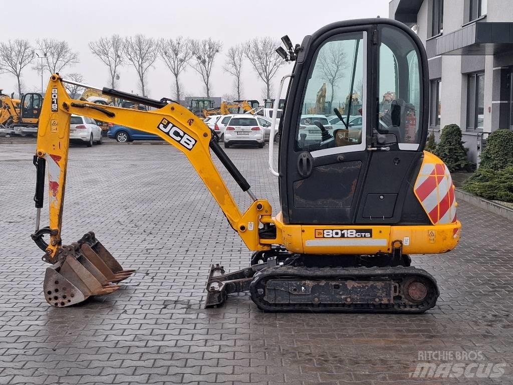 JCB 8018 CTS 小型挖土機/掘鑿機<7t(小型挖掘機)