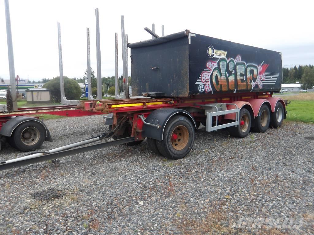  Käyttöauto V31 4 aks 傾卸式拖車