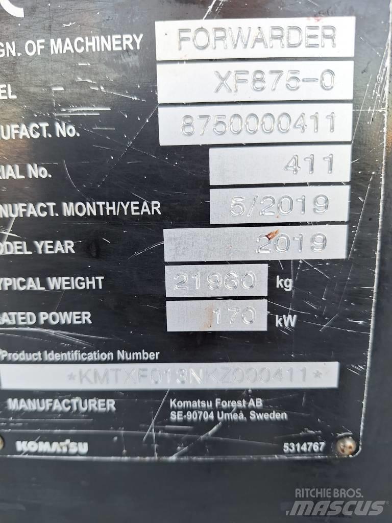 Komatsu 875 集運機