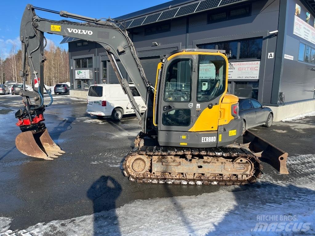 Volvo ECR 88 D 中型挖土機/掘鑿機/挖掘機 7t-12t