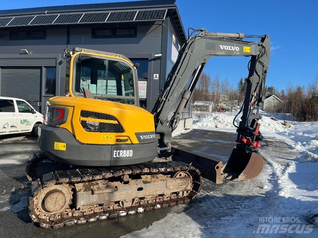 Volvo ECR 88 D 中型挖土機/掘鑿機/挖掘機 7t-12t