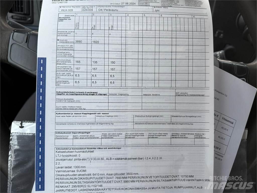 Volvo FM13 傾卸式卡車