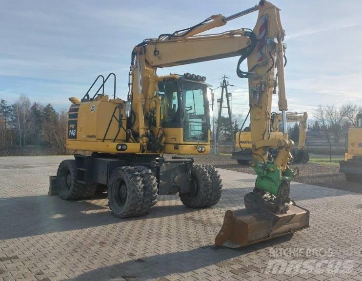 Komatsu PW 148-10 旋轉式挖土機/掘鑿機/挖掘機