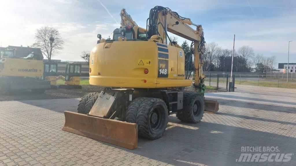 Komatsu PW 148-10 旋轉式挖土機/掘鑿機/挖掘機