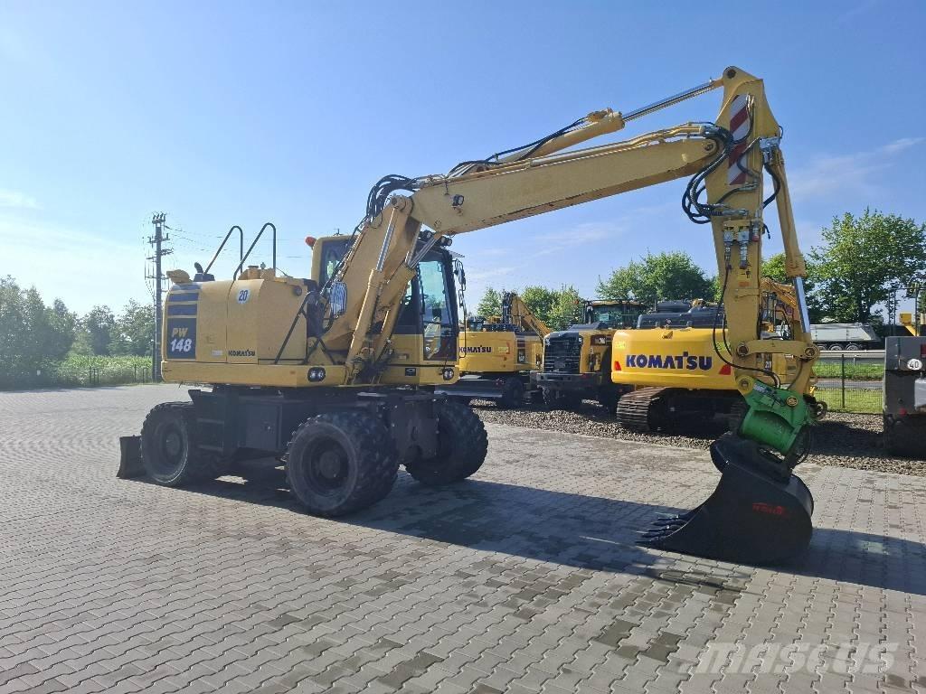 Komatsu PW 148-10 旋轉式挖土機/掘鑿機/挖掘機